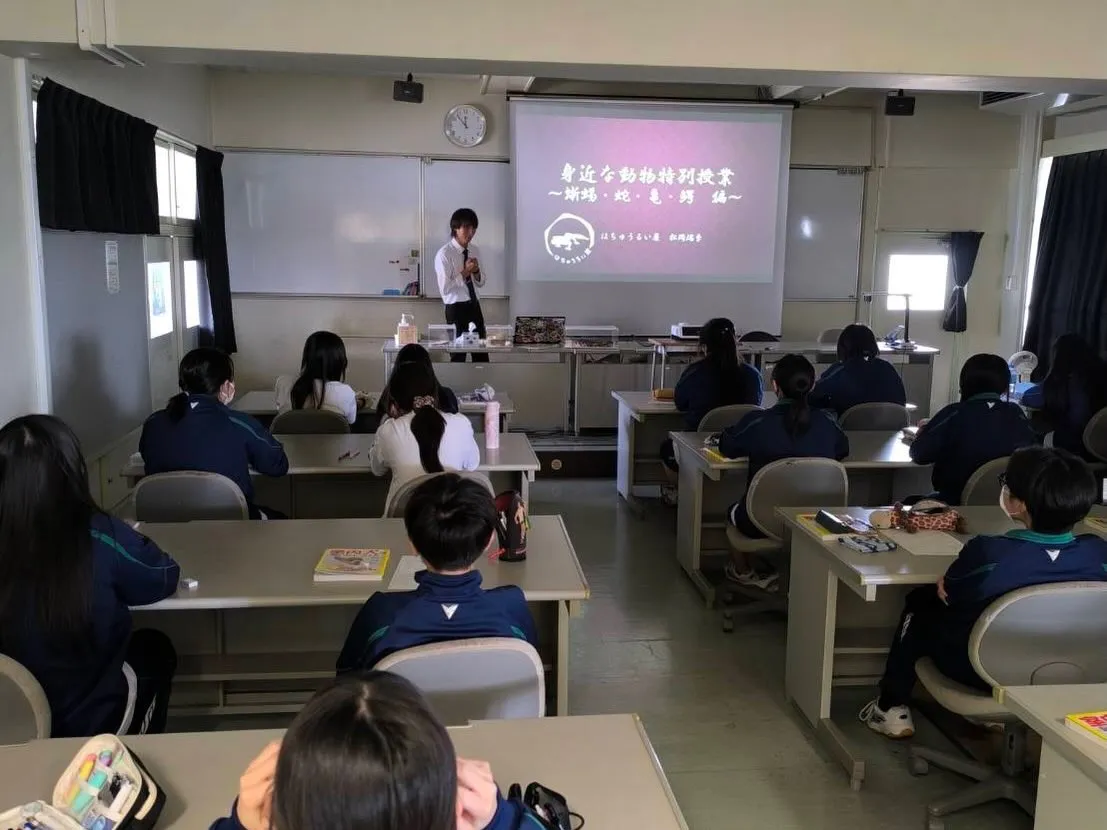 私の母校、千葉県立八街高等学校様にて