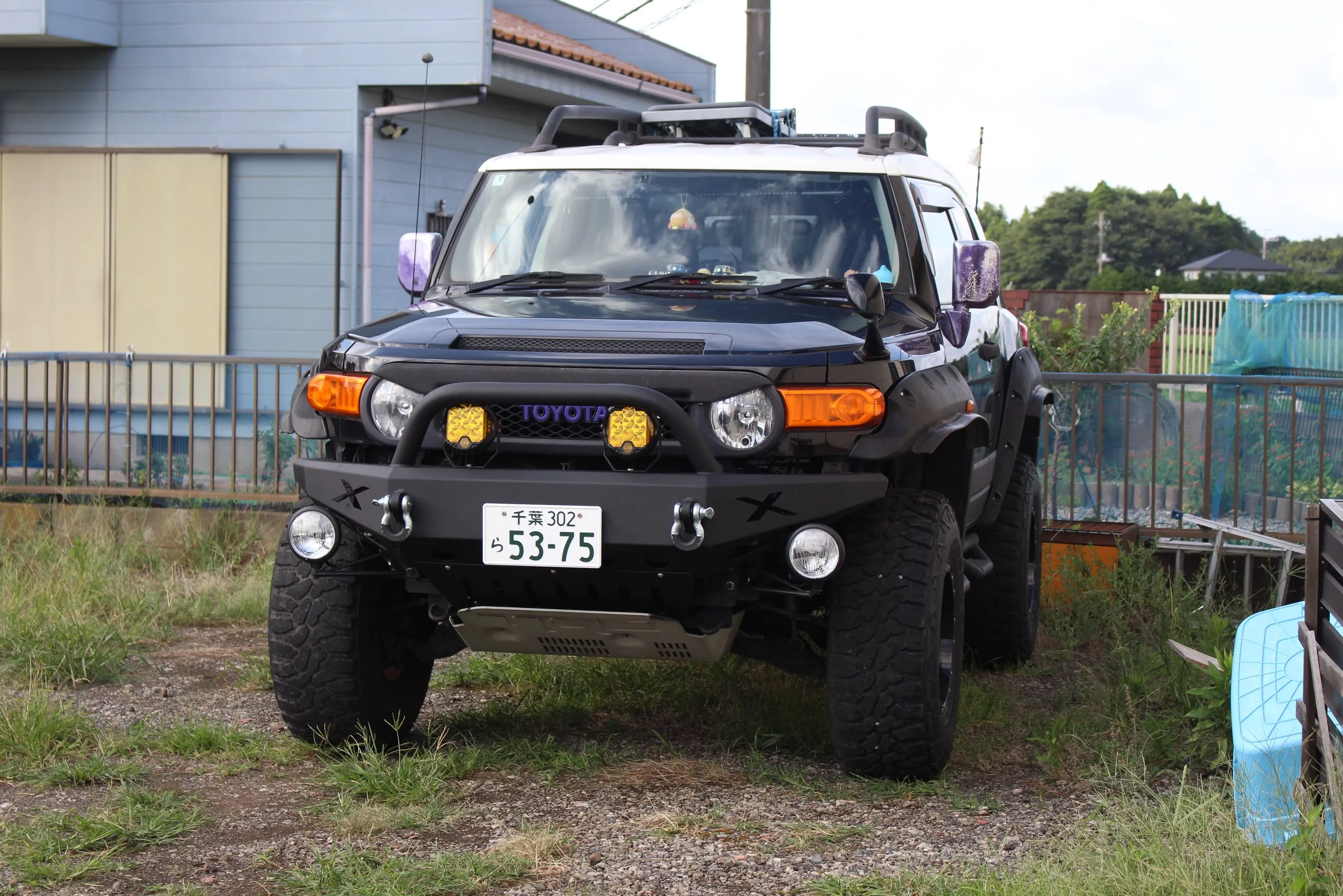 当店の目印的な車『FJクルーザー』長期の車検整備から帰ってま...